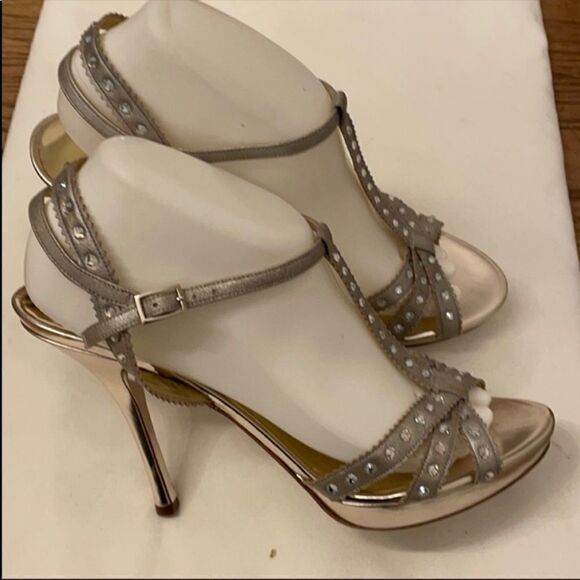 EMY MACK NEW 5 INCH STILETTO HEELS.   NEW - Picture 1 of 9